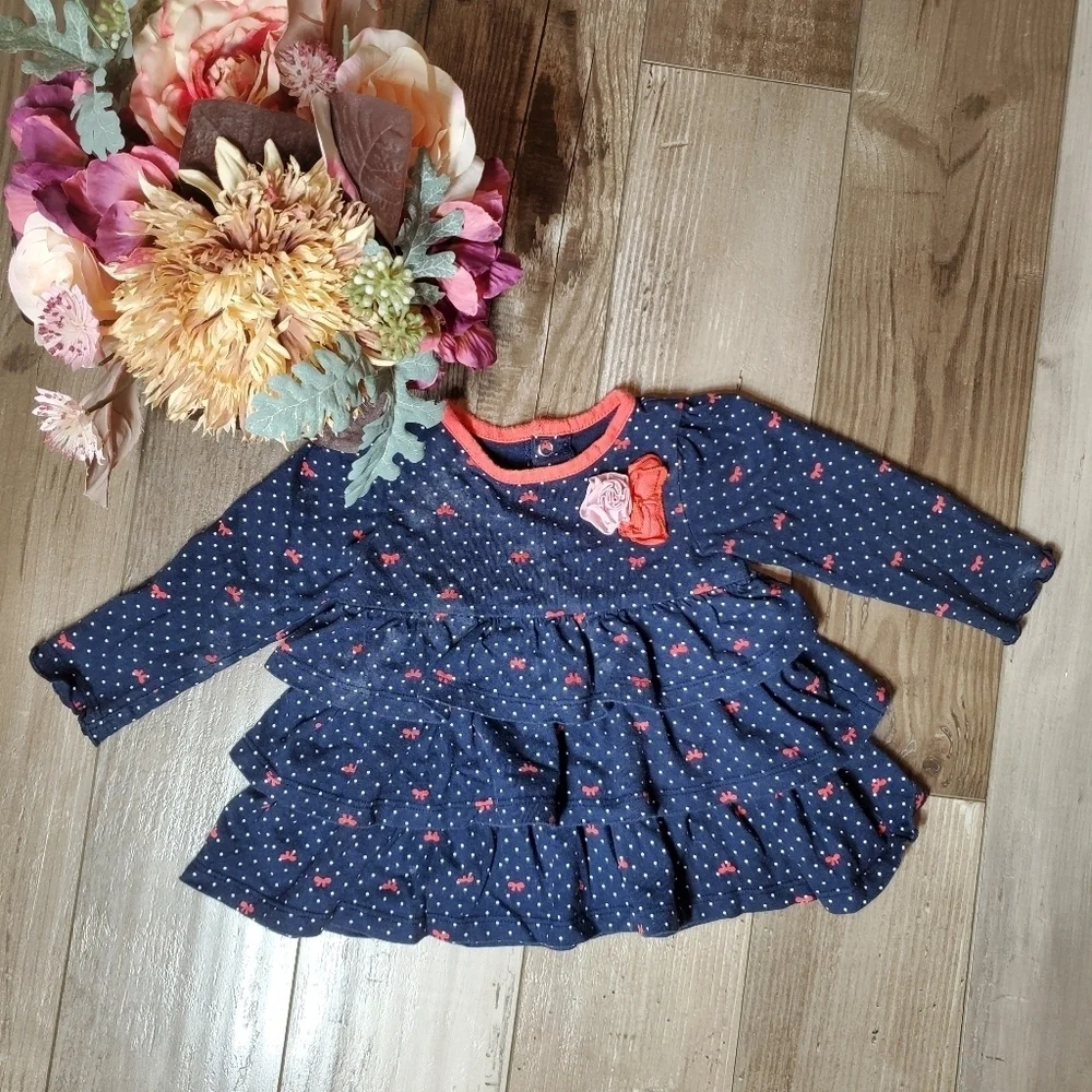 Child of Mine by Carter's and Old Navy Baby Girl 2pc Outfit Bundle 6-9m EUC